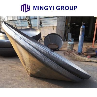 Pressagem de cabeça de flange personalizada cabeças de tanque cônicas para fabricação personalizada