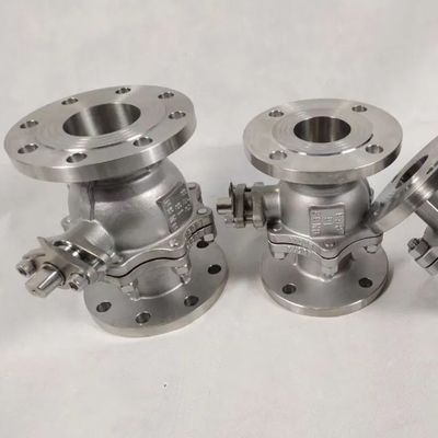Pn16 DN65 CF8 válvula de esfera de flange de aço inoxidável com suporte de serviço pós-venda