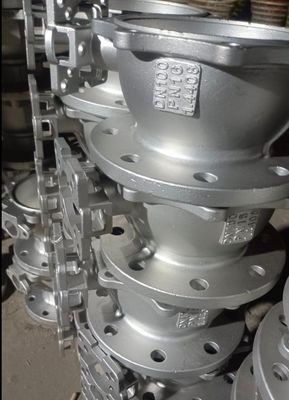 Dn15-200 WCB SS201 SS304 SS316 válvula de água pneumática com estrutura de travagem