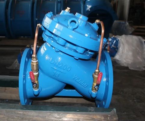Valva de controlo de bomba de água multifunção de temperatura média tipo DN50-DN600 PN16