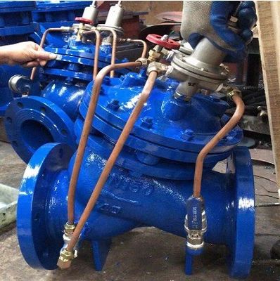 Valva de controlo de bomba de água multifunção de temperatura média tipo DN50-DN600 PN16
