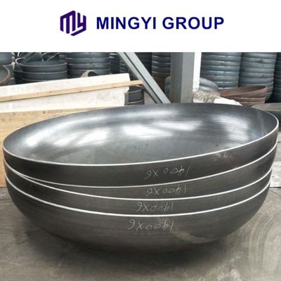 Cabeça de círculo Forjada Cabeça de prato Personalizada Vaso Torisférico Conical Tanques de armazenamento Semi