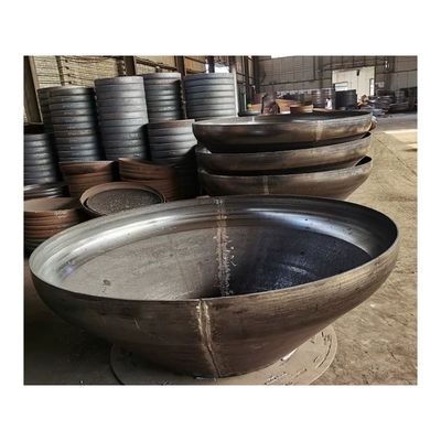 OBM Conexão de solda personalizada Asme Cabeça elíptica hemisférica cabeça elíptica cúpula terminações do tanque
