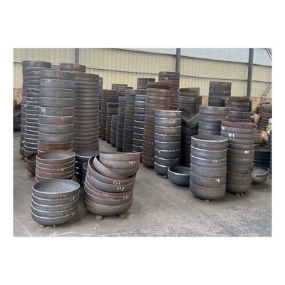 OBM Conexão de solda personalizada Asme Cabeça elíptica hemisférica cabeça elíptica cúpula terminações do tanque