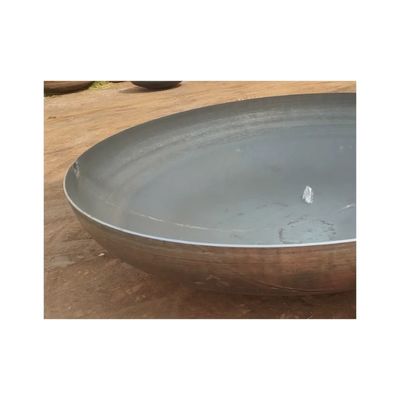 Cabeça elíptica de aço carbono com ligação de soldagem e vedação de flange