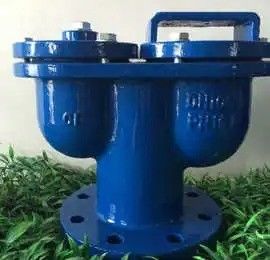 INDUSTRIAL Válvula automática de liberação de ar de dupla abertura para controlo de ar a baixa temperatura
