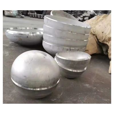 Cabeças torisféricas de solda de ligação igual para fabricação de cabeças elípticas ASME