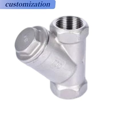 OBM suporte personalizado DIN F6 Y colador de flange tipo Y tipo colador de linha feminino