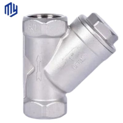 Válvula de filtro de ferro fundido industrial com porte personalizado