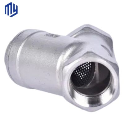 Válvula de filtro de ferro fundido industrial com porte personalizado
