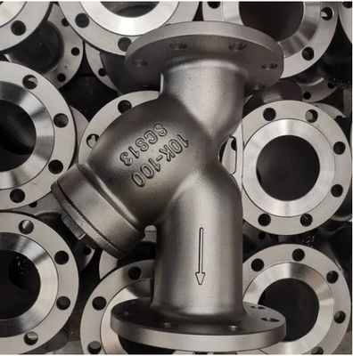 SS304 SS316 PN16 Estirador Y com flange para filtragem de água em múltiplas aplicações
