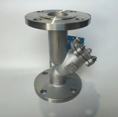 Certificado completo Estirador de aço inoxidável SS304 SS316 PN16 com flange Y para válvulas de escoamento