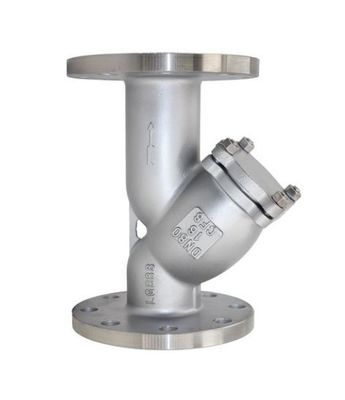 Certificado completo Estirador de aço inoxidável SS304 SS316 PN16 com flange Y para válvulas de escoamento