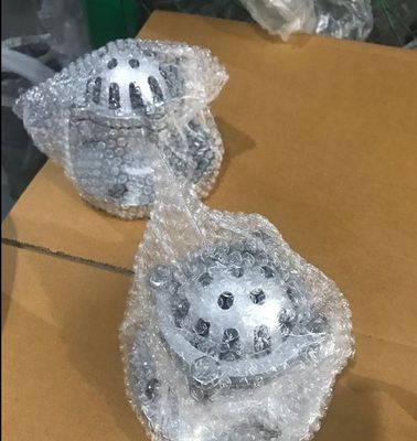 Estrutura de parada válvula de pé de ferro dúctil com tela de aço inoxidável tipo vertical