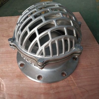 Válvula de pé de bomba de água de ferro fundido com aço inoxidável 304 Mush PN10 PN16 ANSI e suporte
