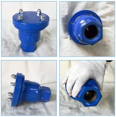 Válvula de ventilação de ar parafusada com válvula de liberação de ar de orifício único personalizada e excelente