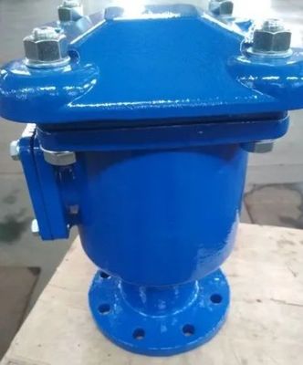 Válvula de liberação de ar de orifício único ISO/DIN/BS para água de ferro fundido flexível com flanges Pn16