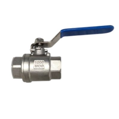 Válvula de esfera de aço inoxidável FF com fio com ISO5211/PAD de montagem CF8 A e escolha durável