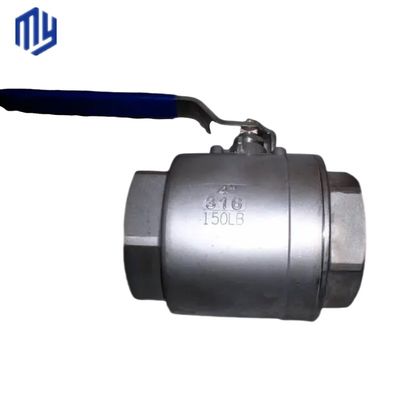 Válvula de esfera de aço inoxidável FF com fio com ISO5211/PAD de montagem CF8 A e escolha durável