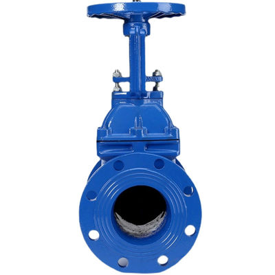 Válvula de vedação suave com flange de aço inoxidável