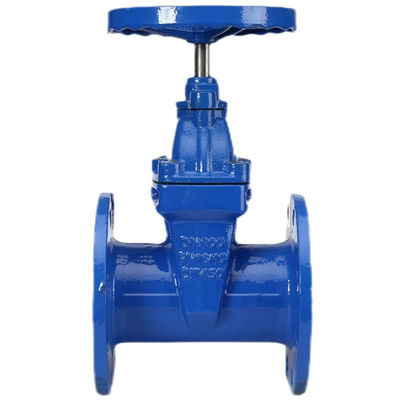 Válvula de vedação suave com flange de aço inoxidável