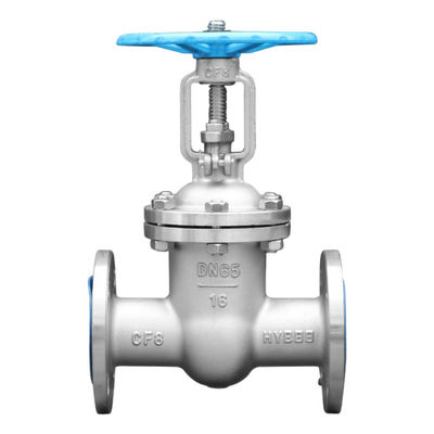Aço fundido ASTM A216-WCB Rising Stem Flanged Gate Valve Customized Port Size OEM