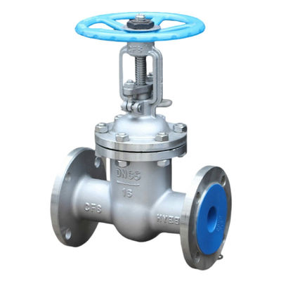 Aço fundido ASTM A216-WCB Rising Stem Flanged Gate Valve Customized Port Size OEM