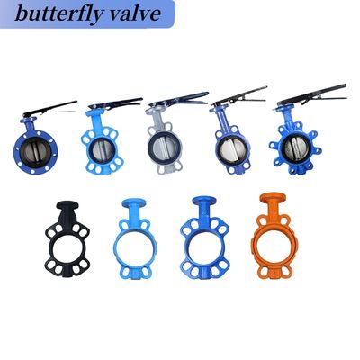 Valva de borboleta de baixa temperatura de média elétrica com flange ventilada com excelente