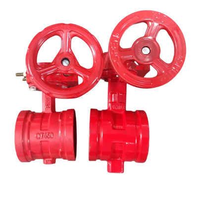 Média de gás Selo suave Turbina de ranhuras válvula borboleta D381X hidráulica